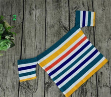 Load image into Gallery viewer, Striped Crop Off-Shoulder