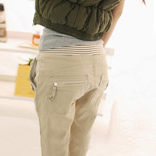 Load image into Gallery viewer, Drawstring &amp; Elastic Waist Pants