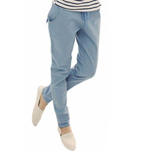Load image into Gallery viewer, Drawstring &amp; Elastic Waist Pants