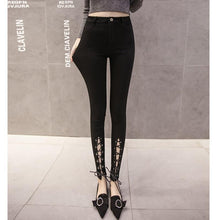 Load image into Gallery viewer, Lace-Up Pants