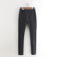 Load image into Gallery viewer, Pencil Elastic Waist Jeans