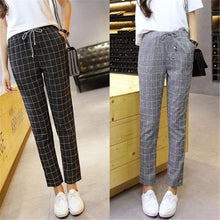 Load image into Gallery viewer, Plaid Harem Pants