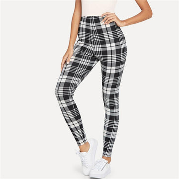 Plaid Leggings