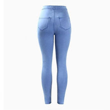 Load image into Gallery viewer, Shredded Pencil Jeans