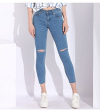 Load image into Gallery viewer, Shredded Slim Jeans