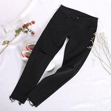 Load image into Gallery viewer, Shredded Slim Jeans