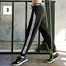 Load image into Gallery viewer, Striped Breathable Sports Pants