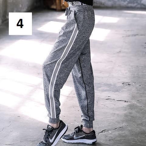 Striped Breathable Sports Pants