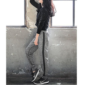 Striped Breathable Sports Pants