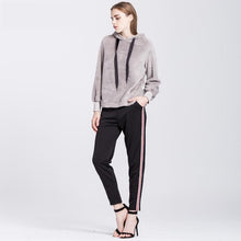 Load image into Gallery viewer, Striped Elastic Waist Pants