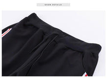 Load image into Gallery viewer, Striped Elastic Waist Pants