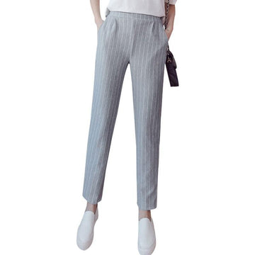 Striped Harem Pants
