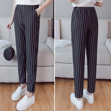 Load image into Gallery viewer, Striped Harem Pants