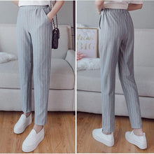 Load image into Gallery viewer, Striped Harem Pants