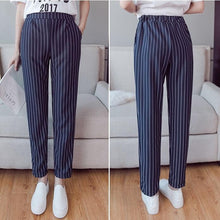 Load image into Gallery viewer, Striped Harem Pants