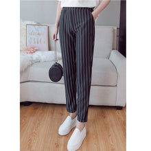Load image into Gallery viewer, Striped Harem Pants