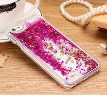 Load image into Gallery viewer, Glitter Stars Dynamic Liquid iPhone Case (8 Colors)