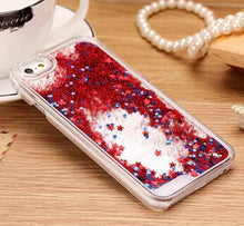 Load image into Gallery viewer, Glitter Stars Dynamic Liquid iPhone Case (8 Colors)