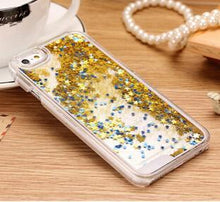 Load image into Gallery viewer, Glitter Stars Dynamic Liquid iPhone Case (8 Colors)