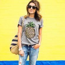 Load image into Gallery viewer, Pineapple Print T-Shirt (5 Colors)