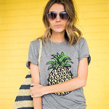 Load image into Gallery viewer, Pineapple Print T-Shirt (5 Colors)