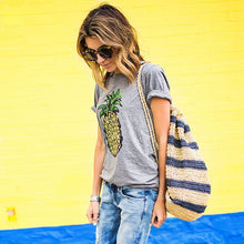 Load image into Gallery viewer, Pineapple Print T-Shirt (5 Colors)
