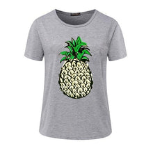Load image into Gallery viewer, Pineapple Print T-Shirt (5 Colors)
