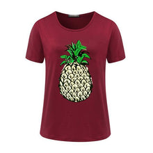 Load image into Gallery viewer, Pineapple Print T-Shirt (5 Colors)