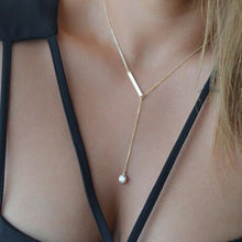 Load image into Gallery viewer, Y Shape Necklace