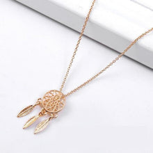 Load image into Gallery viewer, Feather Pendant Necklace