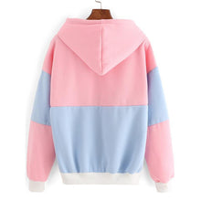 Load image into Gallery viewer, Two Tone Patchwork Hoodie