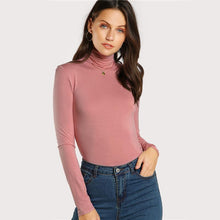 Load image into Gallery viewer, Solid Stand Collar Shirt