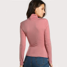 Load image into Gallery viewer, Solid Stand Collar Shirt