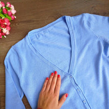 Load image into Gallery viewer, Solid V-Neck Sweater