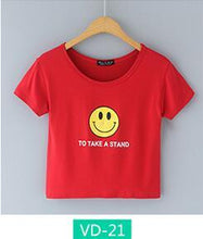 Load image into Gallery viewer, &#39;TO TAKE A STAND&#39; Crop T-Shirt