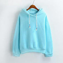 Load image into Gallery viewer, Fleeced Solid Color Hoodie
