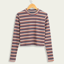 Load image into Gallery viewer, Striped Long Sleeve Sweater