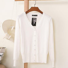 Load image into Gallery viewer, Solid V-Neck Sweater