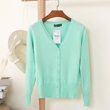 Load image into Gallery viewer, Solid V-Neck Sweater