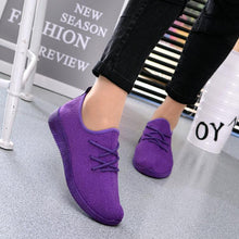 Load image into Gallery viewer, Solid Breathable Sneakers