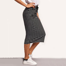 Load image into Gallery viewer, Long Striped Skirt