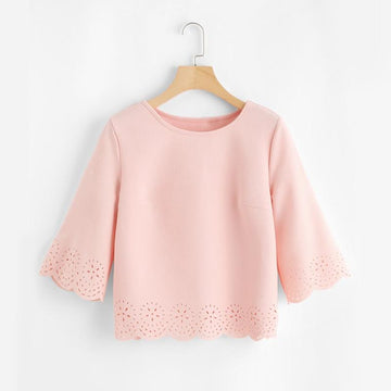 Hollow Out Shirt