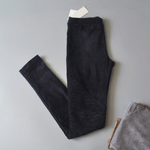 Load image into Gallery viewer, Elastic Suede Pants