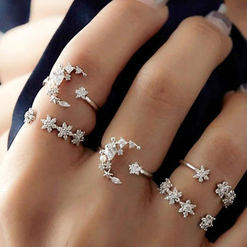 Boho Rings Set