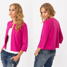 Load image into Gallery viewer, Solid No-Breasted Blazer