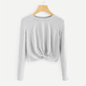 Twist Hem Shirt