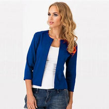 Load image into Gallery viewer, Solid No-Breasted Blazer