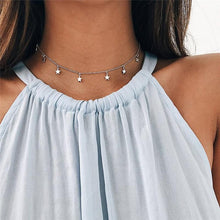 Load image into Gallery viewer, Star &amp; Moon Necklace