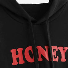 Load image into Gallery viewer, &#39;HONEY&#39; Net Patchwork Hoodie