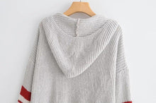 Load image into Gallery viewer, Striped Sweater Hoodie